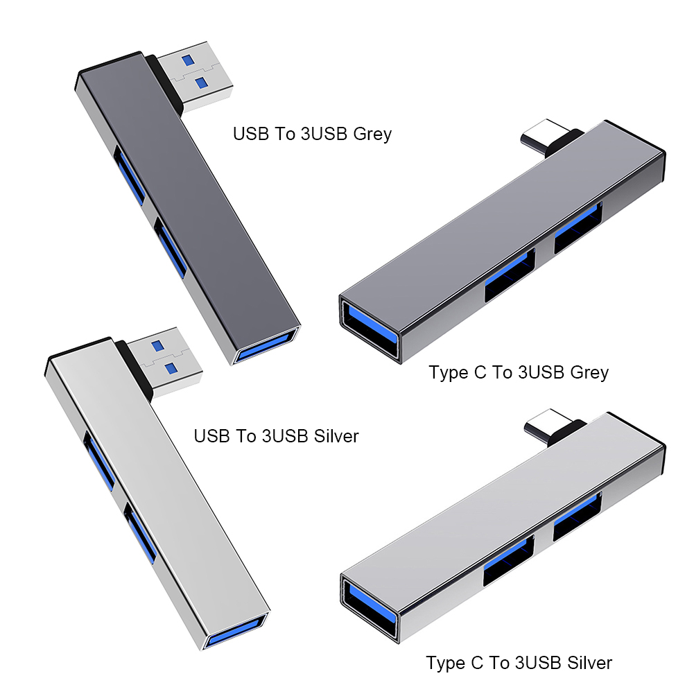 Usb C Docking Hub - Hub d'extension 3 en 1, vitesse