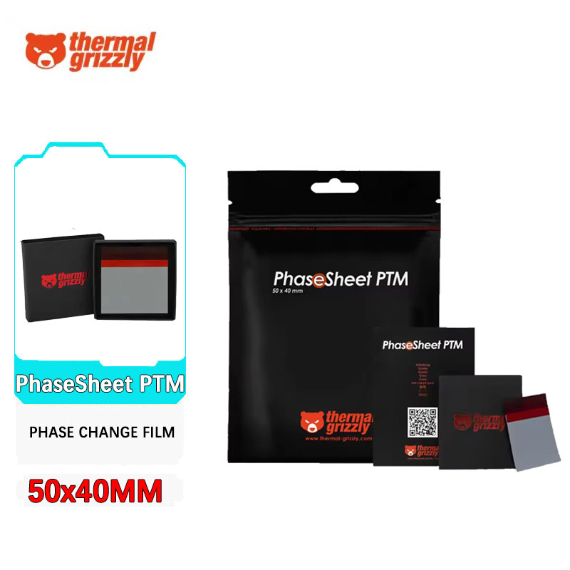 Laptop Cooling Pad - Feuille de graisse thermique Grizzly Phase