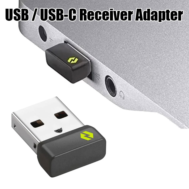 Mini Wireless Mouse - Adaptateur récepteur sans fil USB/USB-C compatible