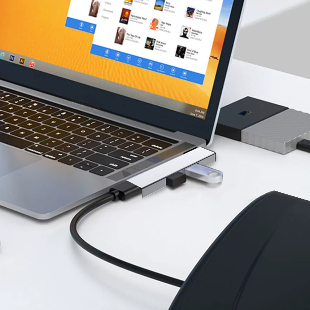 Usb C Docking Hub - Station d'accueil USB 3 en 1