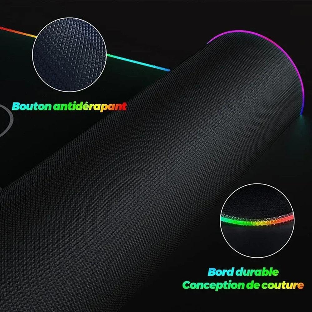 Tapis de souris RGB rétroéclai - Laptop Accessories Market avis et prix